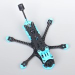 Vendite calde MEGA Foxeer 3.5 "166mm/4" 192mm DC telaio T700 carbonio con rivestimento setoso per O3/analogico/Vista/HDzero / Walksnail